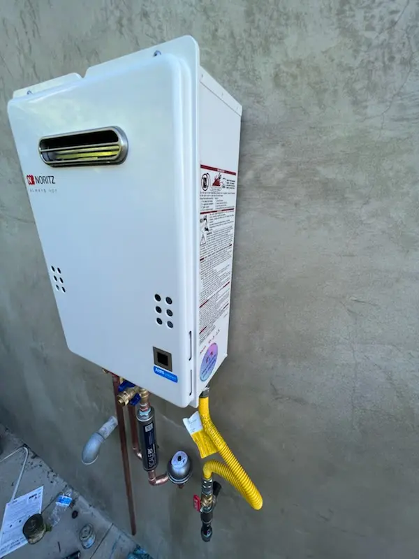 Tankless water heater installation for Pomeroy Heights homes