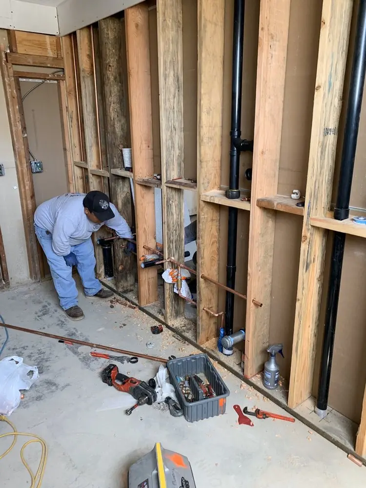 Commercial rough-in plumbing for Commercial Plumbing in Pomeroy Heights